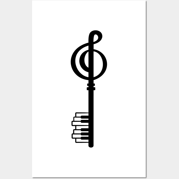 Treble Clef Wall Art by lents